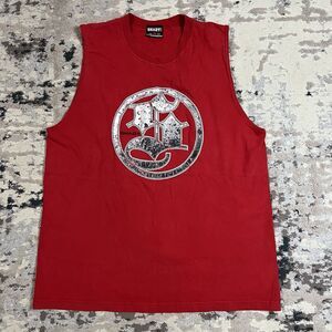 Shady Limited Men's Size Large Vintage Eminem Hip Hop Streetwear RED Sleeveless